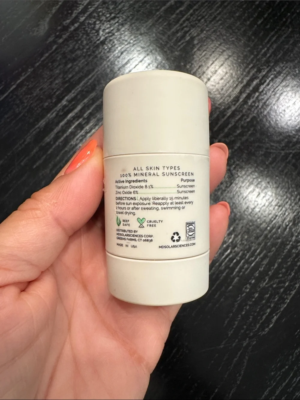MD Solar Sciences Solar Stick SPF 40 Tinted Sunscreen